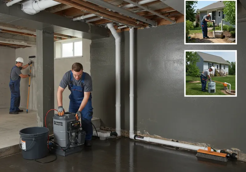 Basement Waterproofing and Flood Prevention process in McDowell County, NC